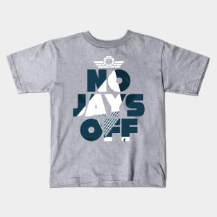 Jay All Day Armory Navy Sneaker Art Kids T-Shirt